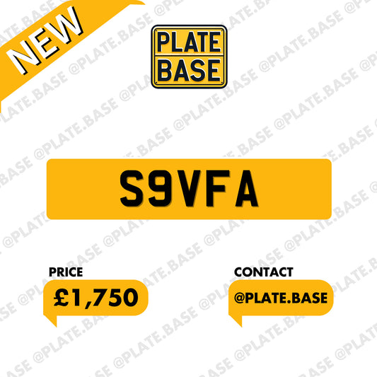 S9 VFA Private Plate