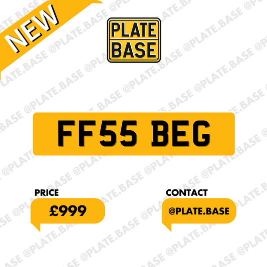 FF55 BEG Private Plate